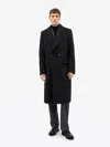 Tiger Of Sweden Hennri Double-breasted Jacket In Black