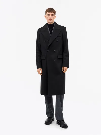 Tiger Of Sweden Hennri Double-breasted Jacket In Black