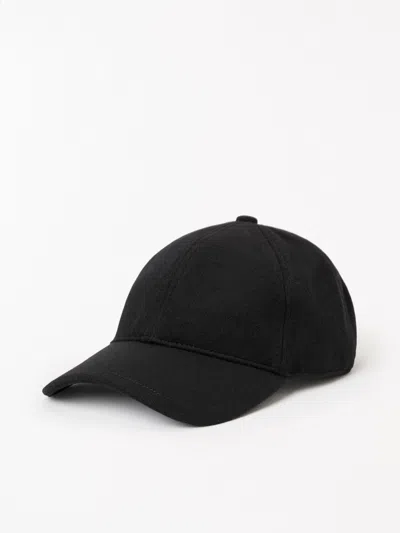 Tiger Of Sweden Hent Cotton Baseball Cap In Black