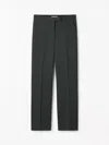 Tiger Of Sweden Irit High-waist Byxor In Gray