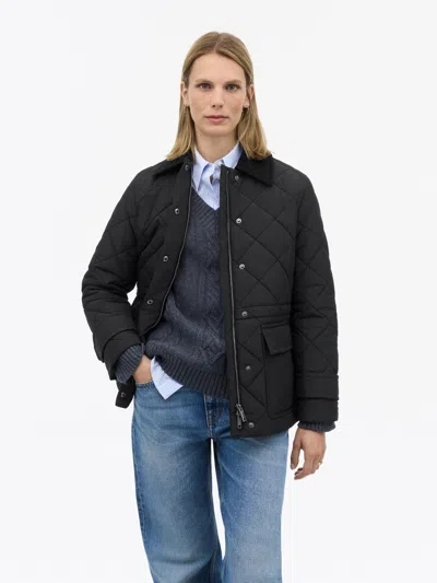 Tiger Of Sweden Jackie Polstret Jakke In Black