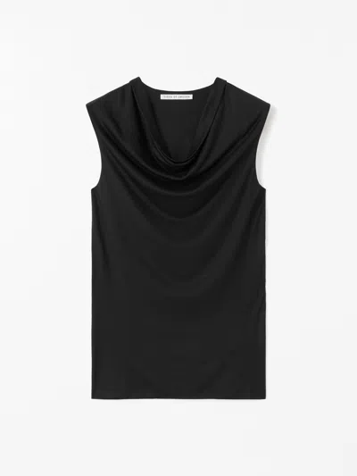 Tiger Of Sweden Jela Cowl-neck Topp In Black