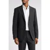 Tiger Of Sweden Jerrett Slim Fit Recycled Polyester & Wool Blend Sport Coat In Charcoal