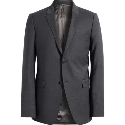 Tiger Of Sweden Jerrett Slim Fit Recycled Polyester & Wool Blend Sport Coat In Charcoal