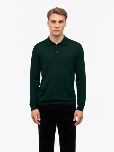 Tiger Of Sweden Jude Rws Fine Knit Pullover In Green