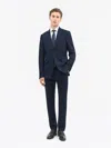 Tiger Of Sweden Justin Classic Linen Blazer In Midnight Blue