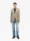 Tiger Of Sweden Justin Hl Linen Blend Blazer In Practical Beige