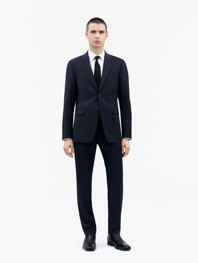 Tiger Of Sweden Justins Semi Slim-fit Blazer In Blue