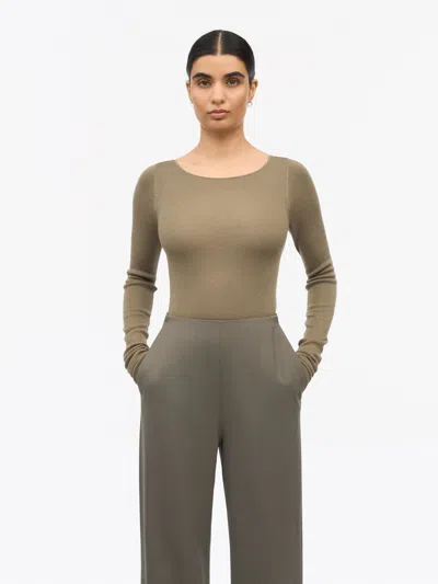 Tiger Of Sweden Kathrin Fine Knit Pullover In Green