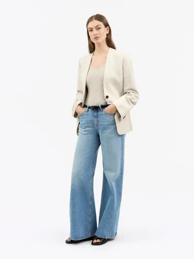 Tiger Of Sweden Kinne Deco Loose Fit Jeans In Blue