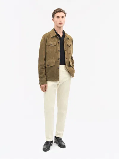Tiger Of Sweden Lane Khaki Suede Jacket