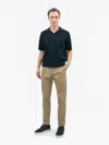 Tiger Of Sweden Maelon Knitted T-shirt In 284 Light Ink