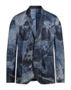 Tiger Of Sweden Man Blazer Blue Size 44 Polyester In Blue