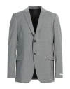 Tiger Of Sweden Man Blazer Grey Size 44 Recycled Polyester, Wool, Elastane In Grey