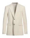 Tiger Of Sweden Man Blazer Ivory Size 44 Wool, Polyester, Elastane In White