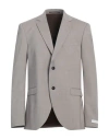 Tiger Of Sweden Man Blazer Khaki Size 44 Wool, Elastane In Beige
