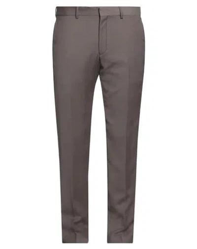 Tiger Of Sweden Man Pants Khaki Size 38 Polyester, Wool, Elastane In Beige