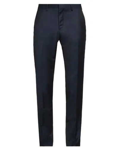 Tiger Of Sweden Man Pants Midnight Blue Size 38 Wool, Mohair Wool