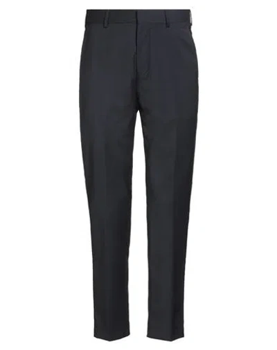 Tiger Of Sweden Man Pants Midnight Blue Size 40 Recycled Polyester, Wool, Elastane In Black