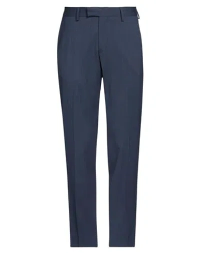 Tiger Of Sweden Man Pants Navy Size 38 Wool, Elastane