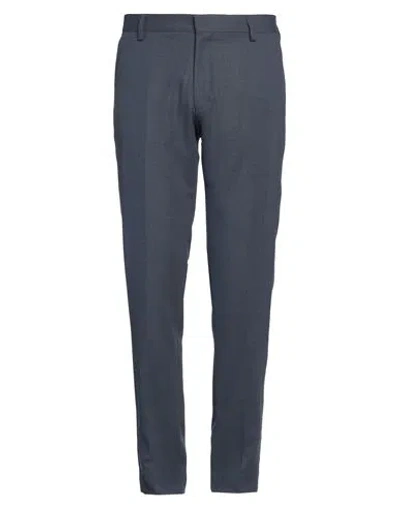 Tiger Of Sweden Man Pants Slate Blue Size 34 Polyester, Wool, Elastane