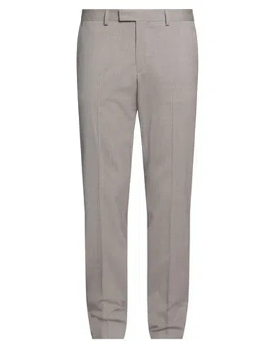 Tiger Of Sweden Man Pants Taupe Size 38 Wool, Elastane In Grey