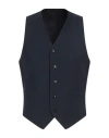 Tiger Of Sweden Man Tailored Vest Navy Size 38 Recycled Polyester, Wool, Elastane