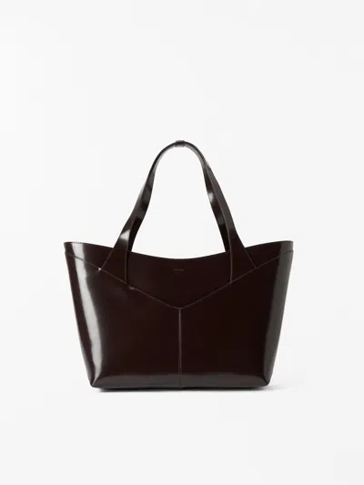 Tiger Of Sweden Menda Bag In Dark Chokolate