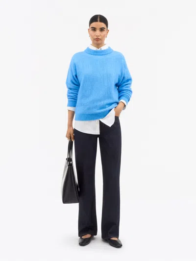 Tiger Of Sweden Milis Hall Mid Rise Jeans In Blue