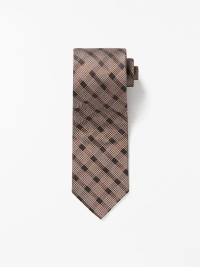 Tiger Of Sweden Moder Necktie In Warm Chokolate