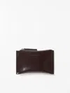 Tiger Of Sweden Mulad Zip Wallet In Dark Chokolate