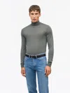 Tiger Of Sweden Nevile Turtleneck Wool Sweater In Gray