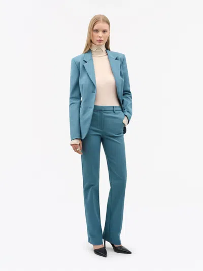 Tiger Of Sweden Noowa Slim-fit Byxor In Blue