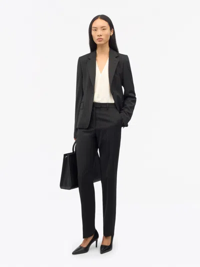 Tiger Of Sweden Nove Slim Lige Bukser In Black