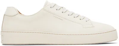 Tiger Of Sweden Off-white Salas 2 Tennis-style Sneakers In 086daisy
