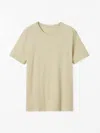 Tiger Of Sweden Olaf L Leinenmischung T-shirt In Practical Beige