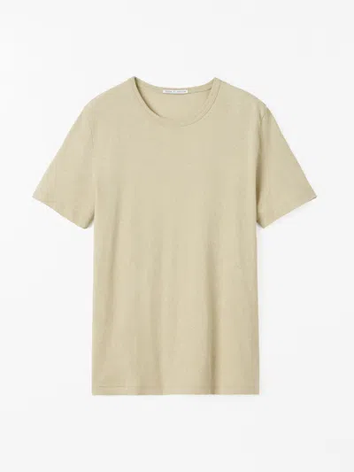Tiger Of Sweden Olaf L Leinenmischung T-shirt In Brown