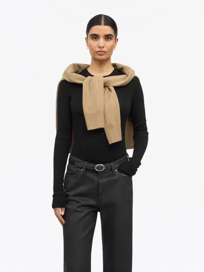 Tiger Of Sweden Ovie Rws Merino Pullover In Black