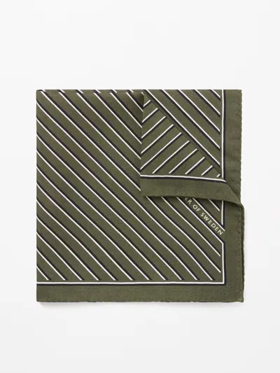 Tiger Of Sweden Pine Handkerchief In Green