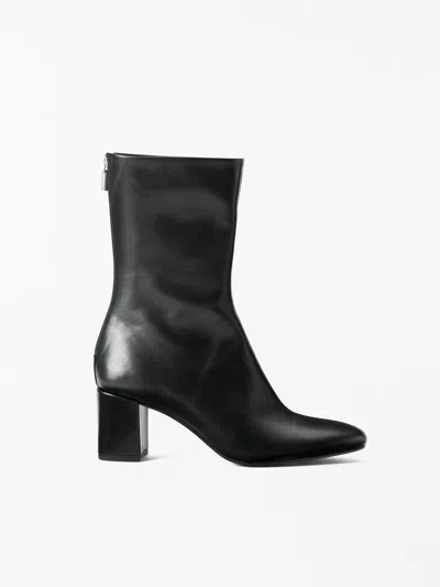 Tiger Of Sweden Polika Leather Boot In Black