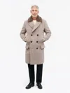 Tiger Of Sweden Rafer Coat In Light Brown