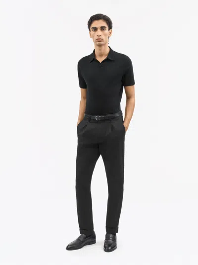 Tiger Of Sweden Ray Open-neck Polo Shirt