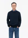 Tiger Of Sweden Sam Rws Jacquard Sweater In Blue