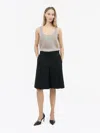 Tiger Of Sweden Sede Tailored Black Shorts In Black