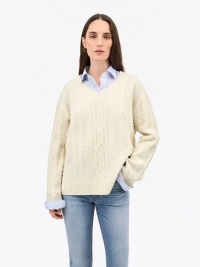 Tiger Of Sweden Seren Heavy-knit Pullover In Brown