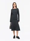Tiger Of Sweden Sian Rws Merino Skirt In Blue