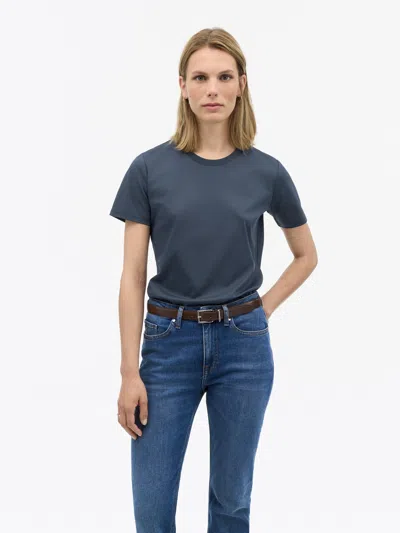 Tiger Of Sweden Siru Essential T-shirt In Steel Blue