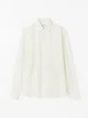 Tiger Of Sweden Spenser Casual Linen Shirt In Offwhite