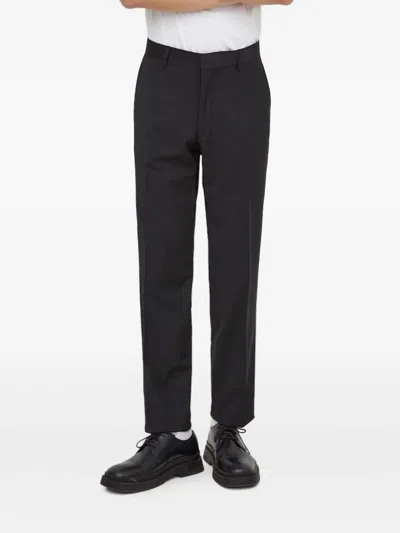 Tiger Of Sweden Straight-leg Tailored Trousers In Black