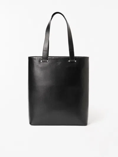 Tiger Of Sweden Taberne Leather Travel Bag In Black